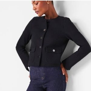 SPANX Black Ponte Lady Jacket